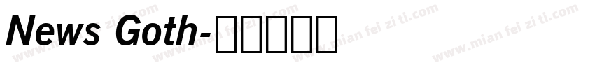 News Goth字体转换